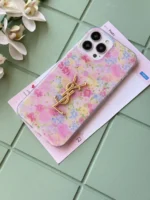 قاب YSL Pink Garden (کدC2244) - تصویر 3