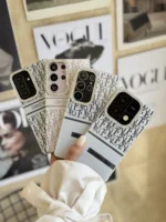 قاب White Christian Dior دور لنز نگین سامسونگ و شیائومی (کدC2076) - Image 4