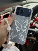 قاب Ice Butterfly با آویز (کدC2230) - تصویر 2