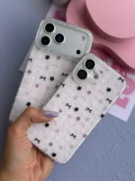 قاب Kawaii Pink Star آیفون (کدC2216) - تصویر 2