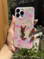 قاب YSL Pink Garden (کدC2244) - تصویر 7