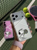 قاب گوشی Snoopy Tennis