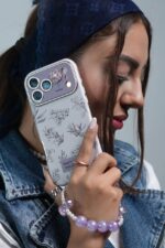 قاب آیفون گل خودتو دوست داشته باش با بندست - تصویر 2